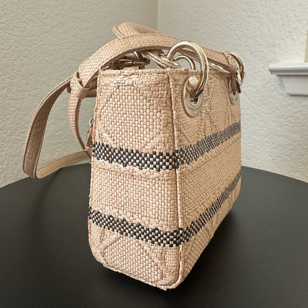 Christian Dior Tan Mini Lady D-Lite Bag - Picture 8 of 13